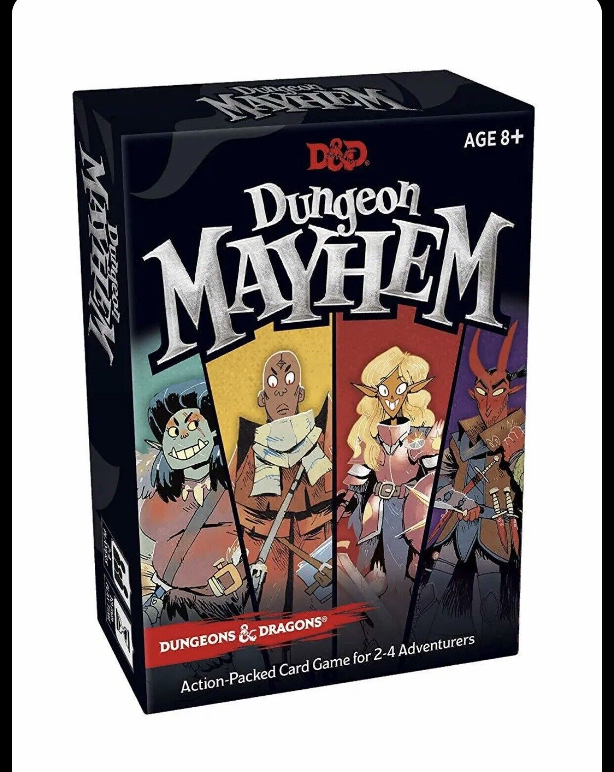 Board Game DUNGEON MAYHEM Dungeons & Dragons Card 2 4 Player 120 Cards 2018 New
