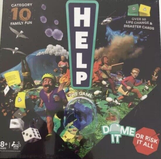 HELP! The Game Category 10 Family Fun Dome It 8+ NRMA Aussie NEW Board Game