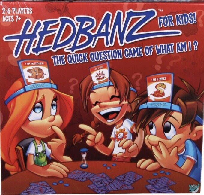 New HEDBANZ For Kids Game Ages 7 & Up - What am I? Guessing Home Entertainment