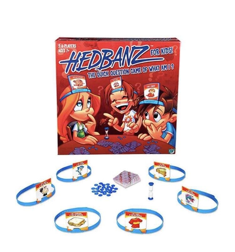 New HEDBANZ For Kids Game Ages 7 & Up - What am I? Guessing Home Entertainment