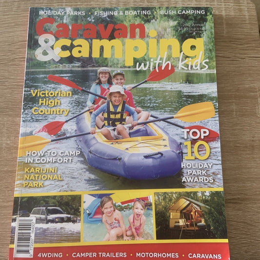Magazine CARAVAN & CAMPING WITH KIDS Australia Tourist Sights Activities 2017