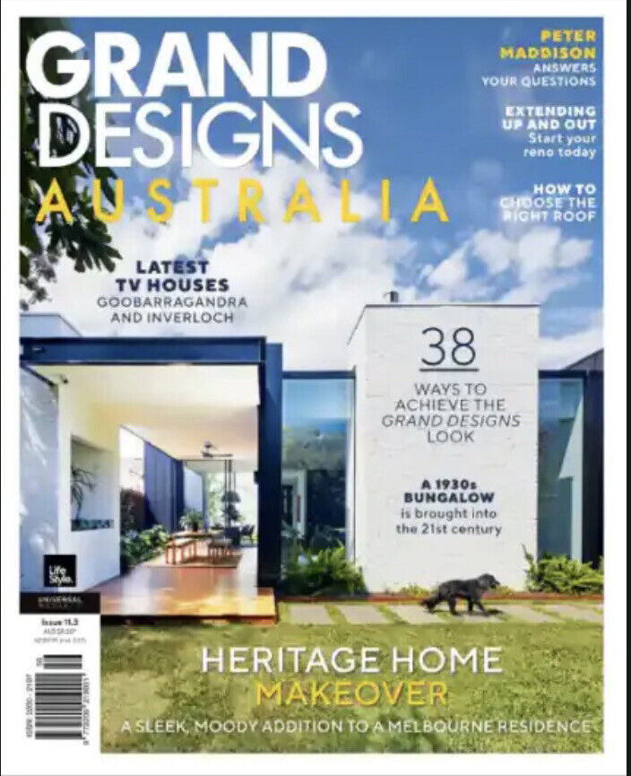 Magazine GRAND DESIGNS Australia Issue 11.3 Heritage Home Makeover Lifestyle