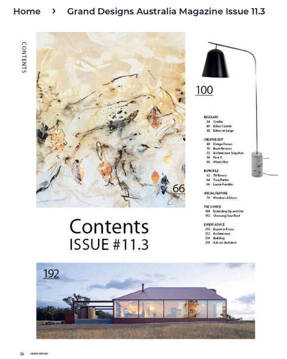 Magazine GRAND DESIGNS Australia Issue 11.3 Heritage Home Makeover Lifestyle
