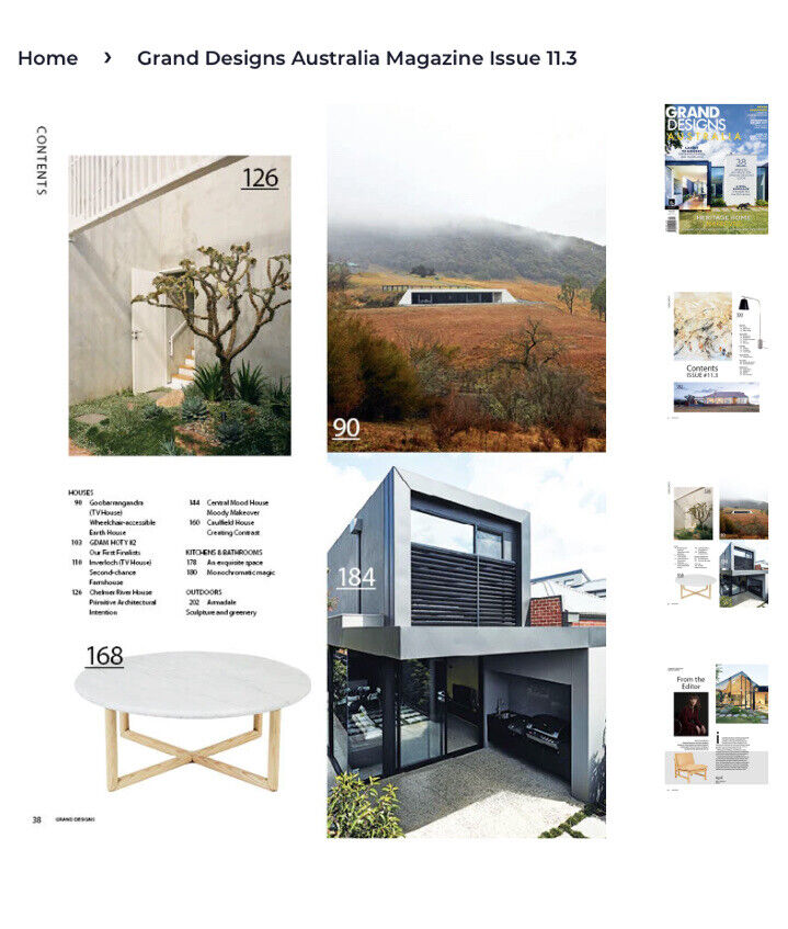 Magazine GRAND DESIGNS Australia Issue 11.3 Heritage Home Makeover Lifestyle