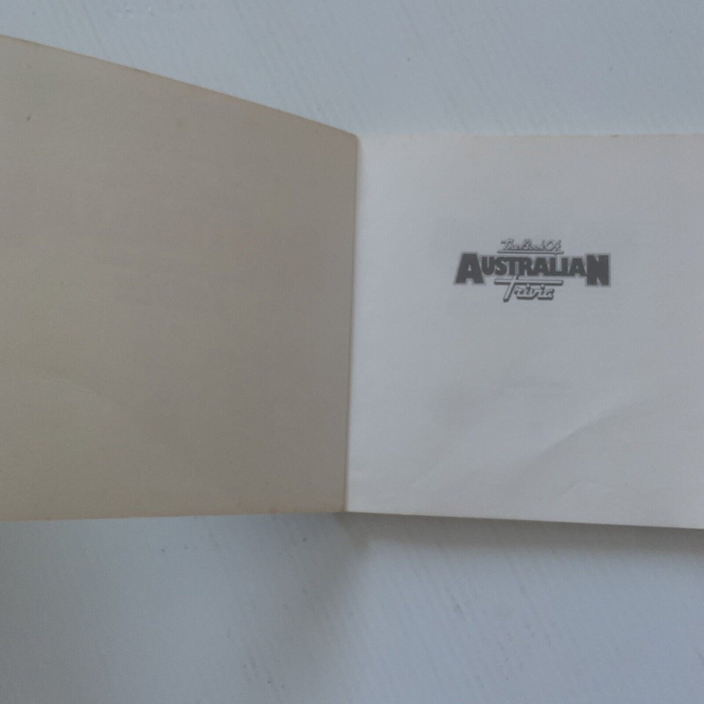 PB THE BOOK OF AUSTRALIAN TRIVIA Paperback Book Jim Converse Australia Humour