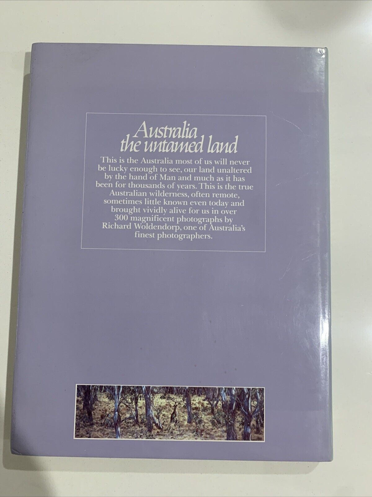 HC AUSTRALIA THE UNTAMED LAND Photographs Richard Woldendorp Coffee Table Book