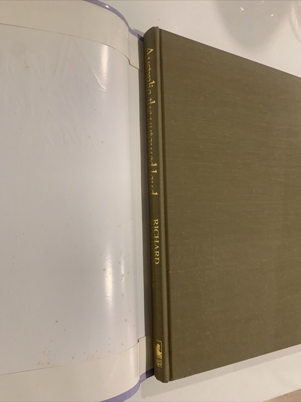 HC AUSTRALIA THE UNTAMED LAND Photographs Richard Woldendorp Coffee Table Book