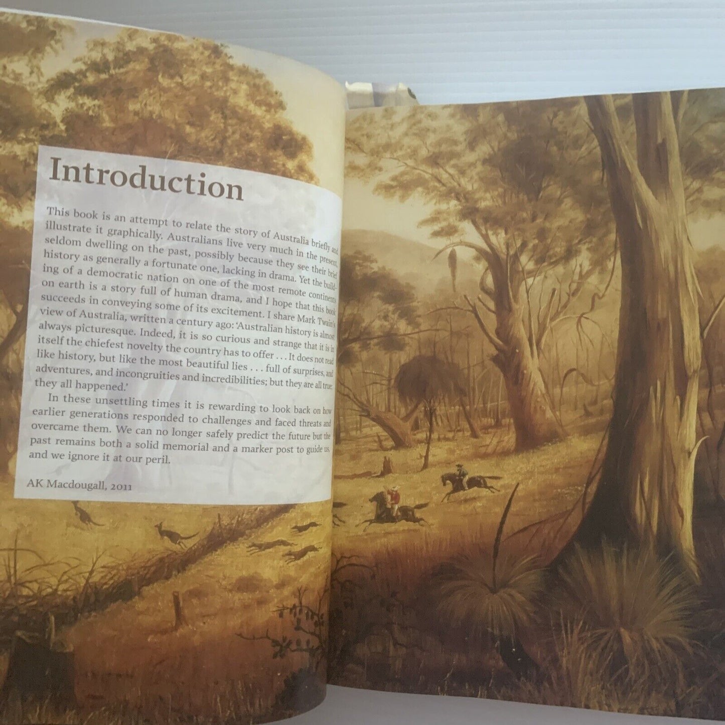 HC The Illustrated History of Australia Revised Updated A K MacDougall 2011 DJ