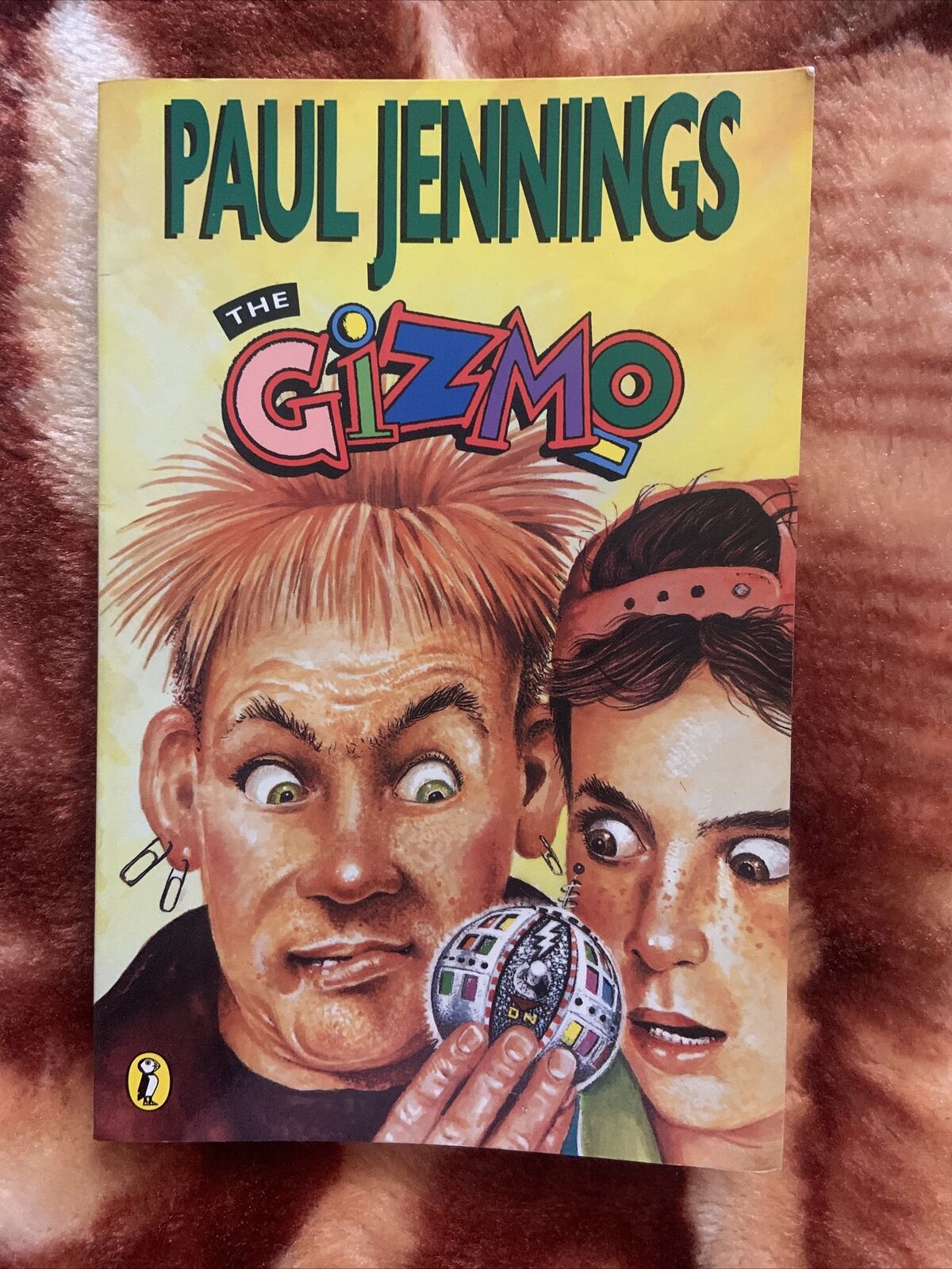 2 Books Lot Paul Jennings THE GIZMO & #2 THE GIZMO AGAIN 1995 Childrens Humour