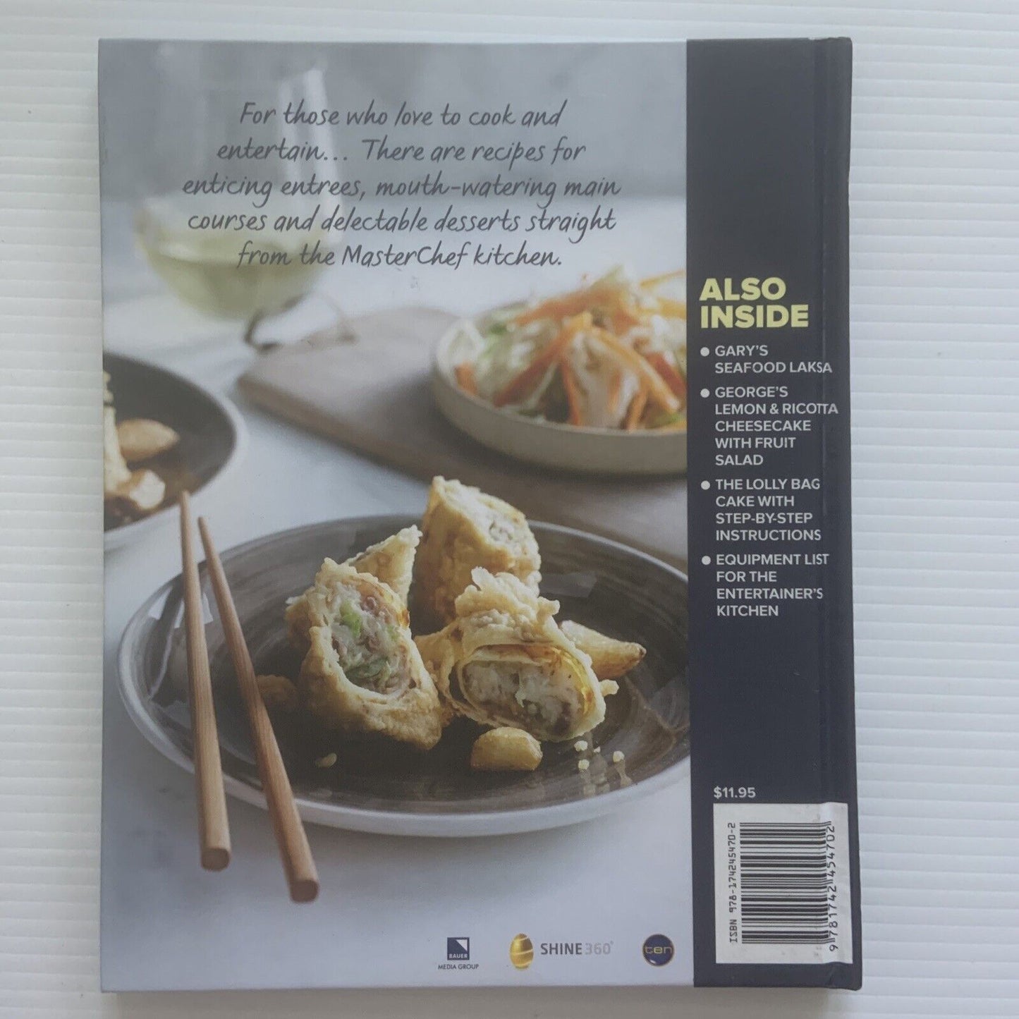 MASTERCHEF Australia THE ULTIMATE ENTERTAINER Part 2 COOKBOOK 60+ Recipes 2013