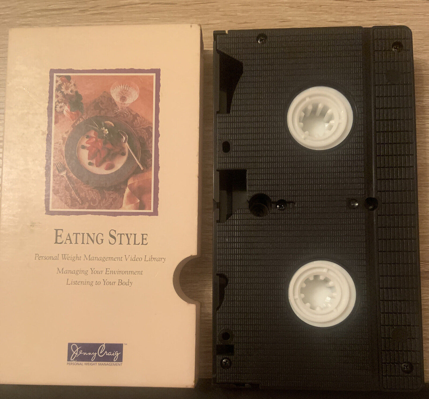 VHS Jenny Craig EATING STYLE Personal Weight Management Video Library DIET Video