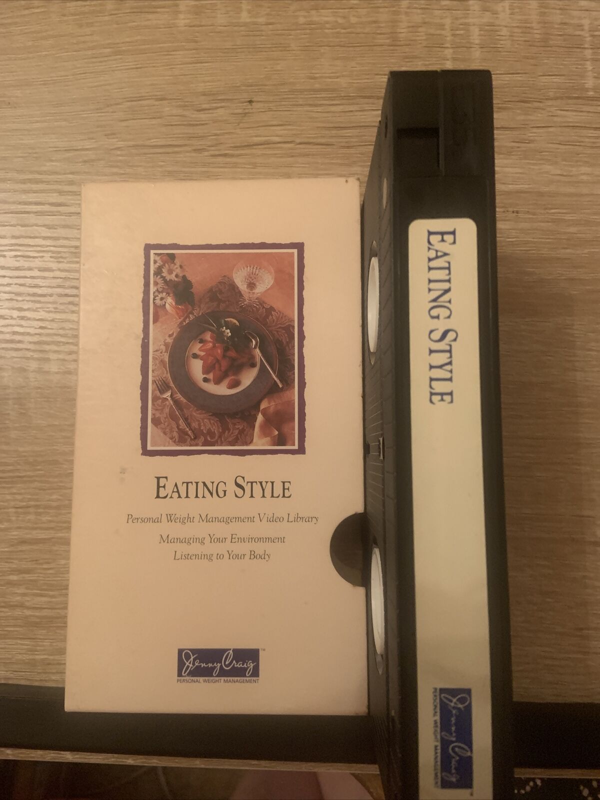 VHS Jenny Craig EATING STYLE Personal Weight Management Video Library DIET Video