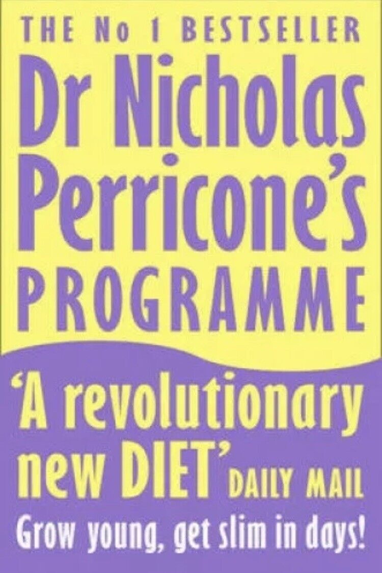 PB Dr Nicholas Perricone's Programme Grow Young Get Slim in Days 2004 Cult Diet