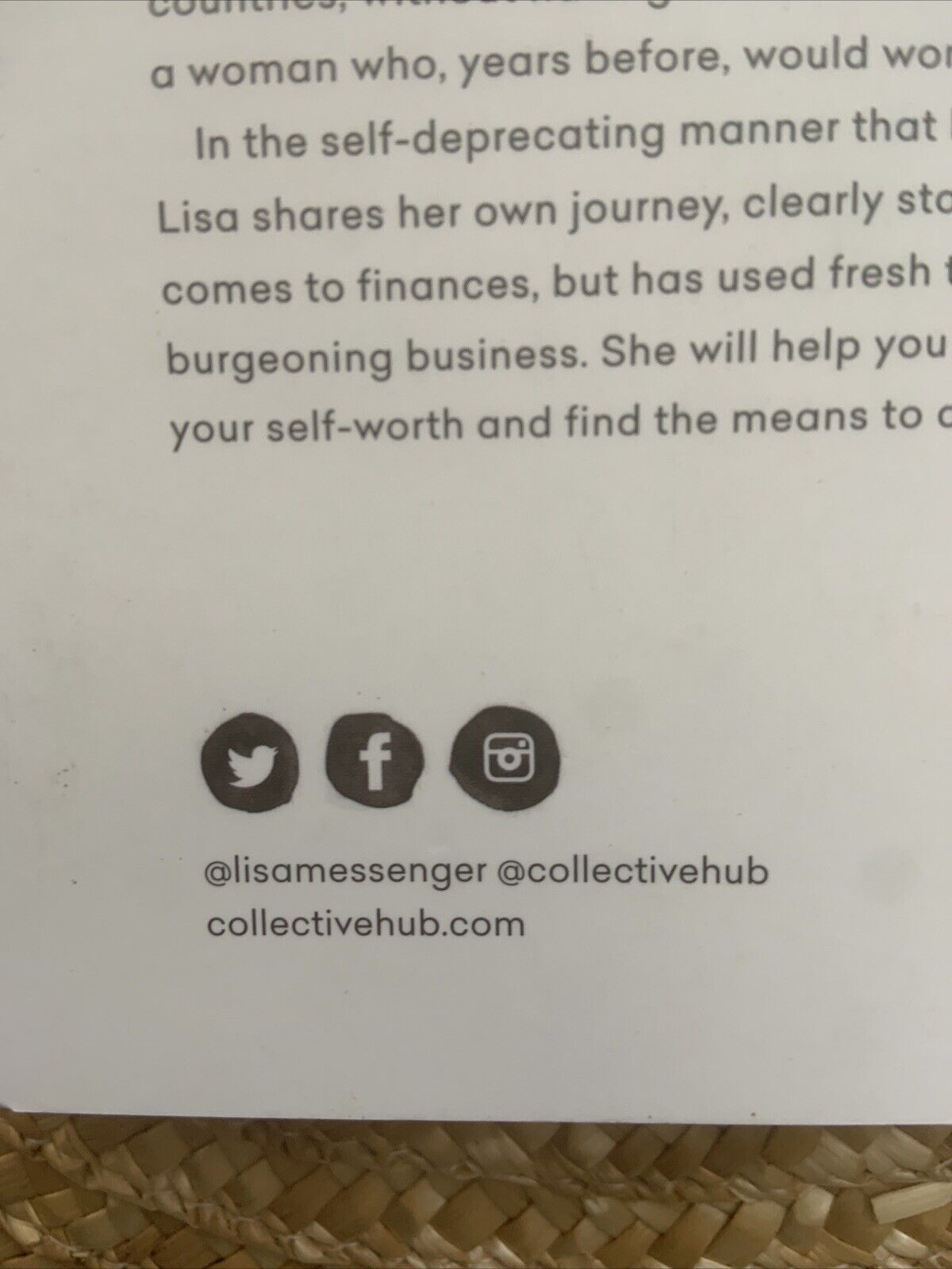 PB Money + Mindfulness Living in Abundance Lisa Messenger PB Book 2015 Australia