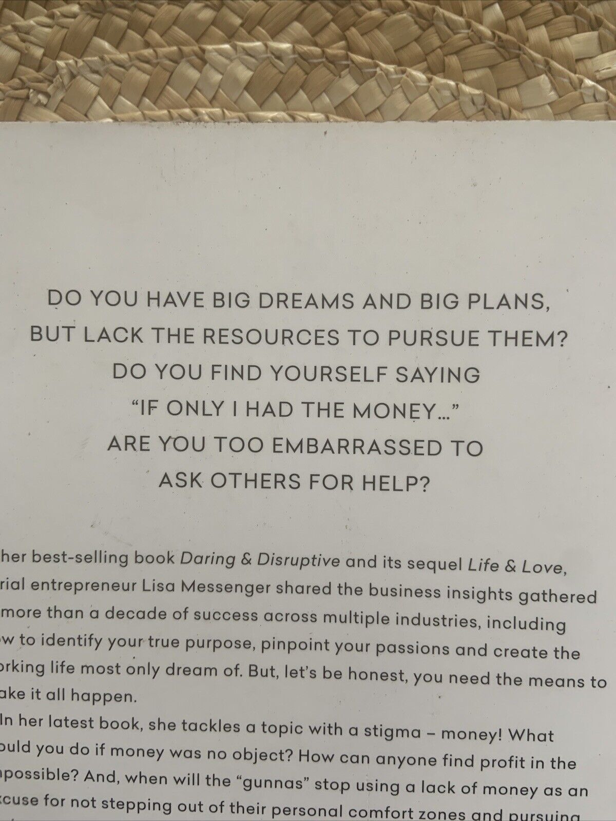 PB Money + Mindfulness Living in Abundance Lisa Messenger PB Book 2015 Australia