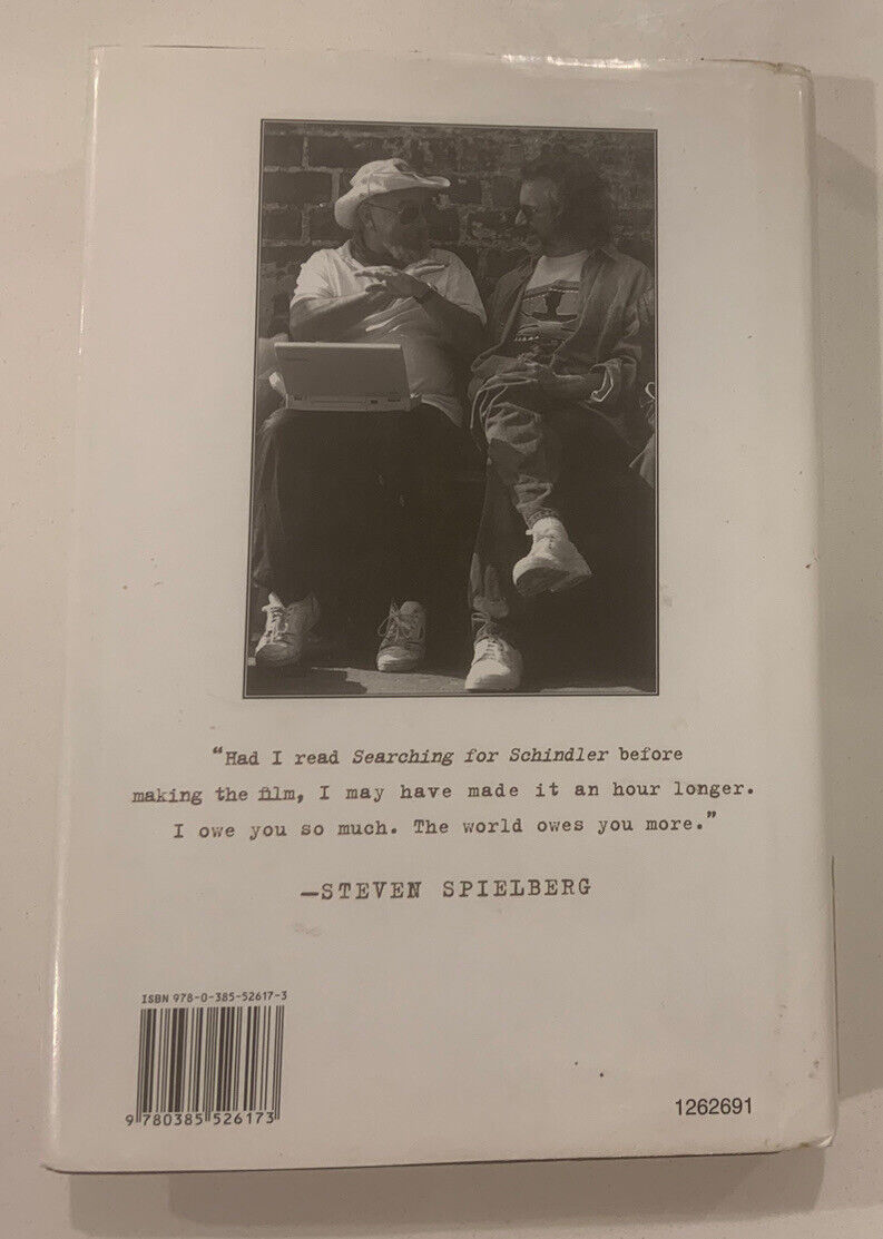 HC SEARCHING FOR SCHINDLER Tom Keneally Memoir True Story DJ w a tear see pics