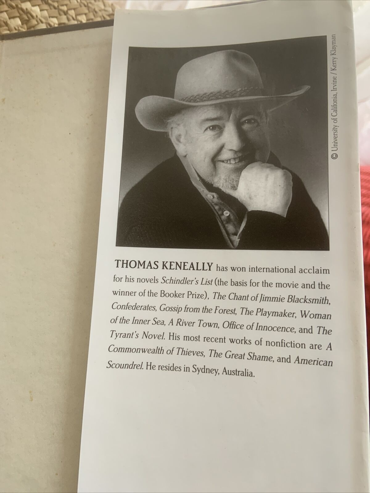 HC SEARCHING FOR SCHINDLER Tom Keneally Memoir True Story DJ w a tear see pics