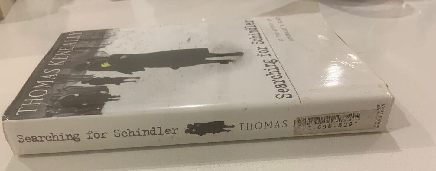 HC SEARCHING FOR SCHINDLER Tom Keneally Memoir True Story DJ w a tear see pics