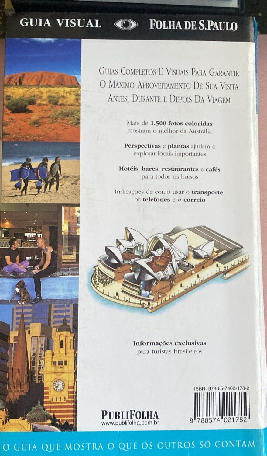 Guia Visual Folha de São Paulo AUSTRÁLIA Vários Autores PB Travel Guide 2006