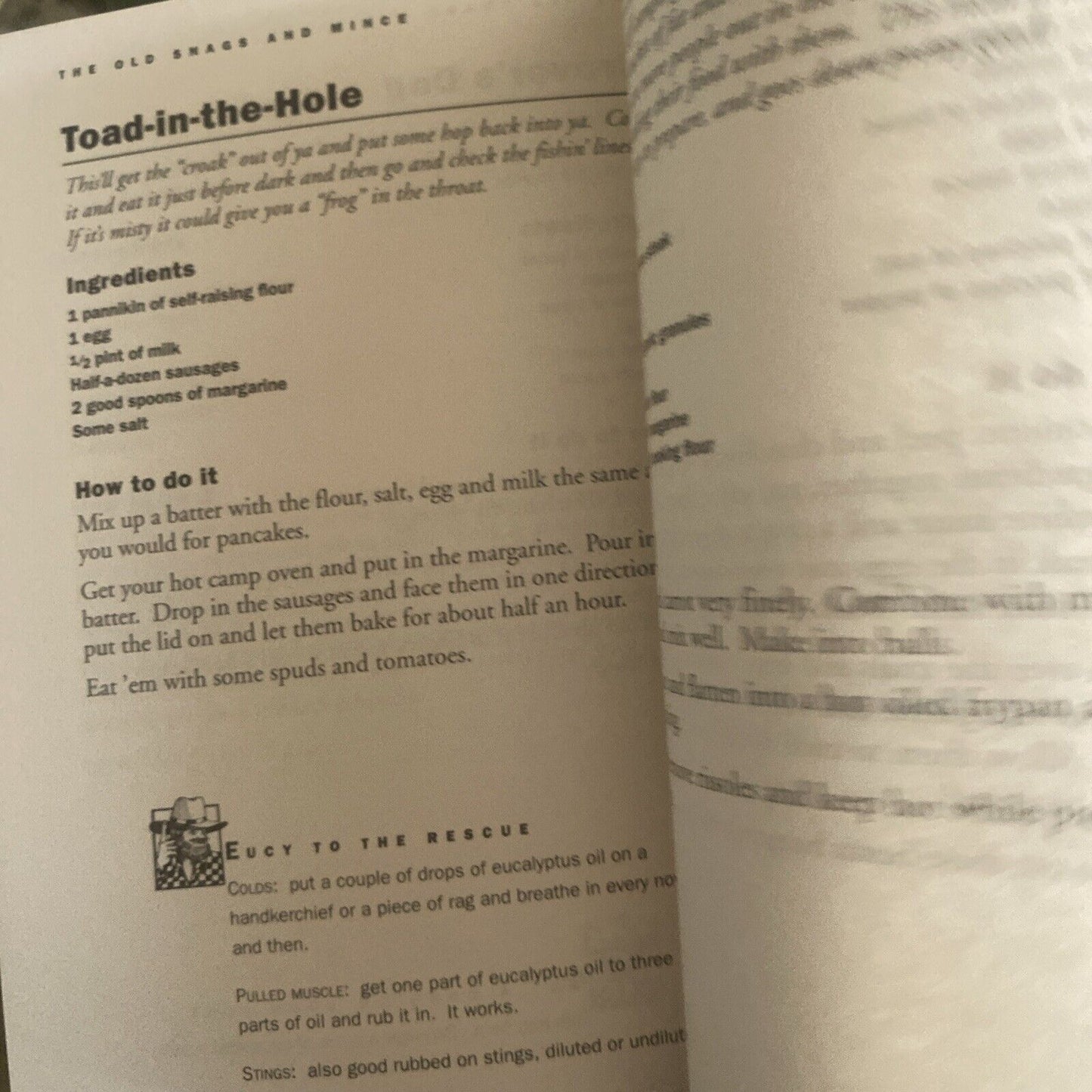 Cookbook RABBIT ON A SHOVEL Aussies Cooking Around the Campfire Herb Lummis 1993