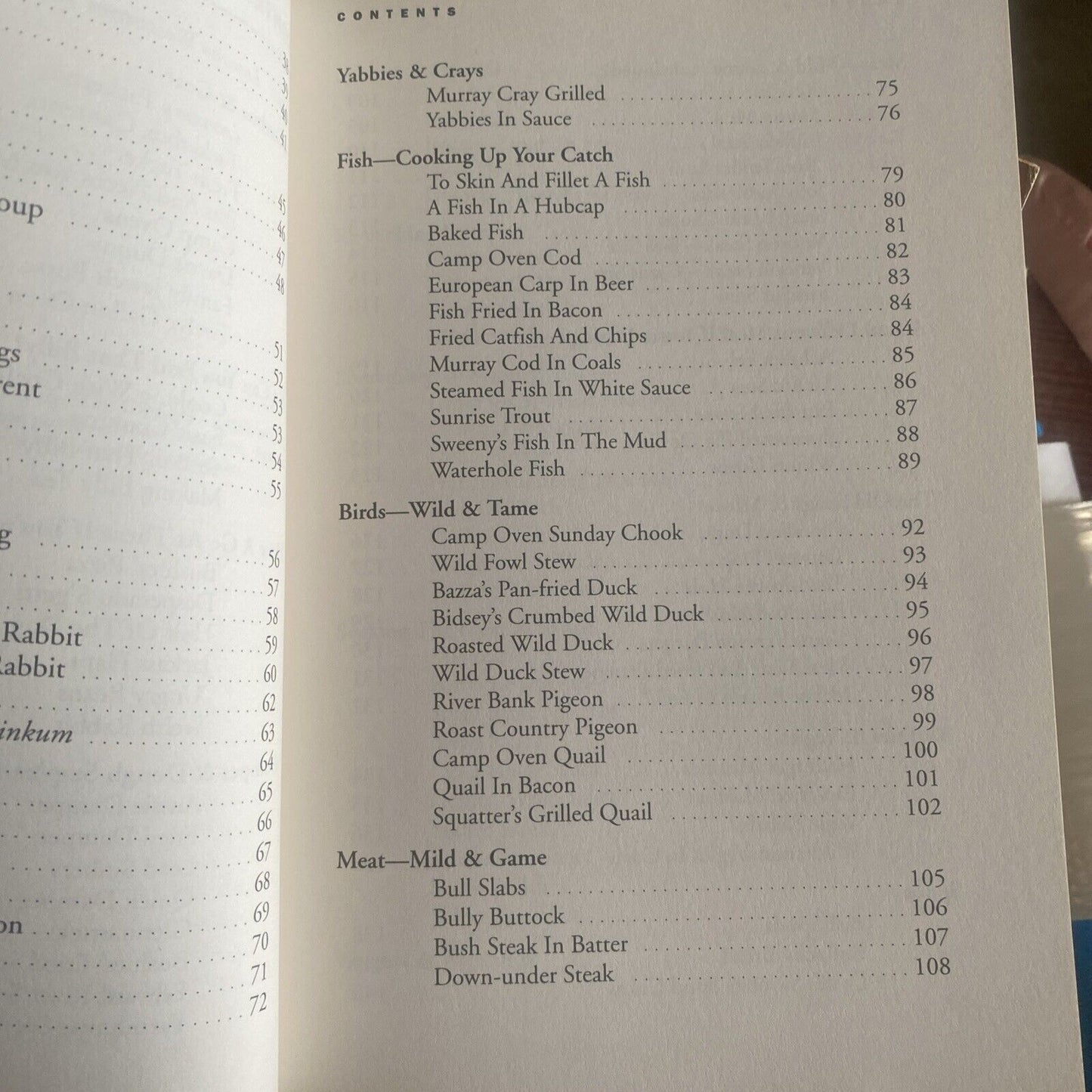 Cookbook RABBIT ON A SHOVEL Aussies Cooking Around the Campfire Herb Lummis 1993