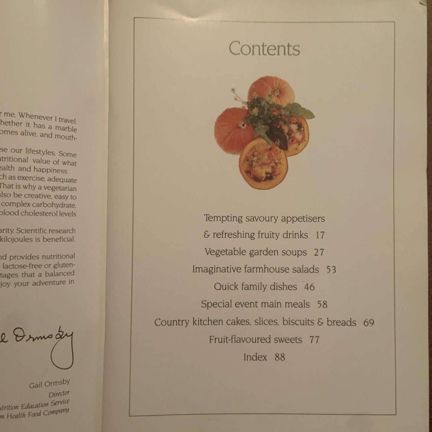 CREATIVE VEGETARIAN Sanitarium Cooking Low Cholesterol Lactose Gluten Free PB