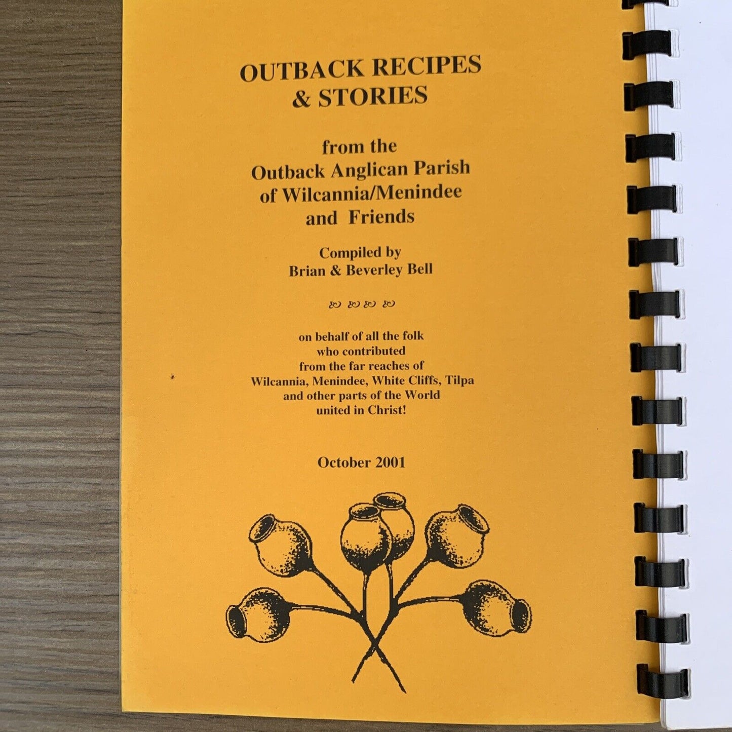 BCA Outback Recipes & Stories Cooking in Camp by Brian & Beverley Bell Australia