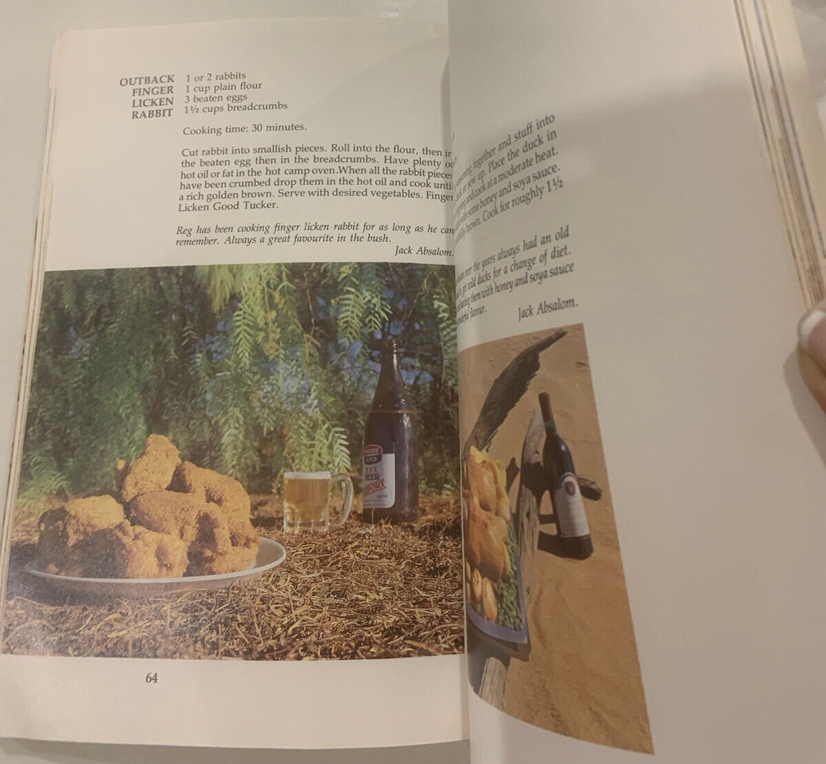 Cookbook OUTBACK COOKING IN THE CAMP OVEN Jack & Reg Absalom Australian Recipes