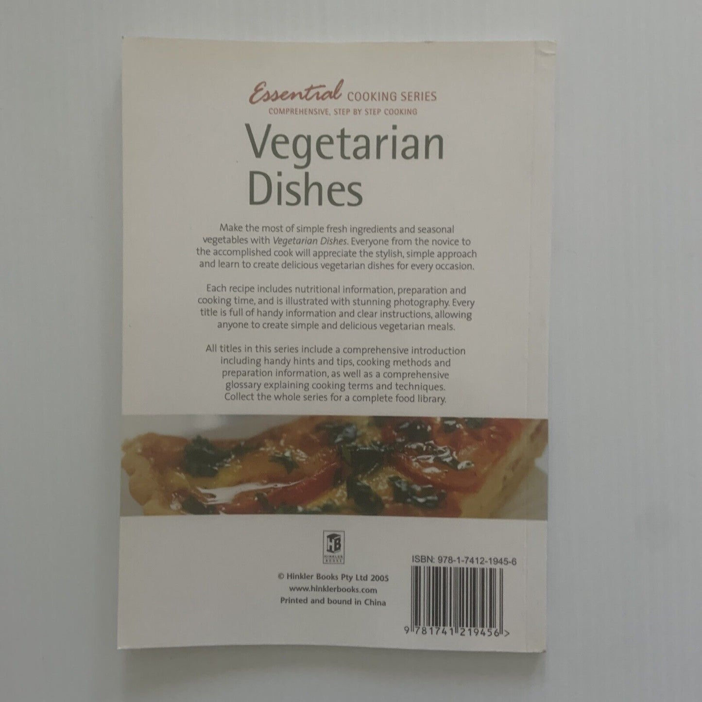 Jody Vassalo VEGETARIAN Essential Cooking Series Comprehensive Step By Step PB