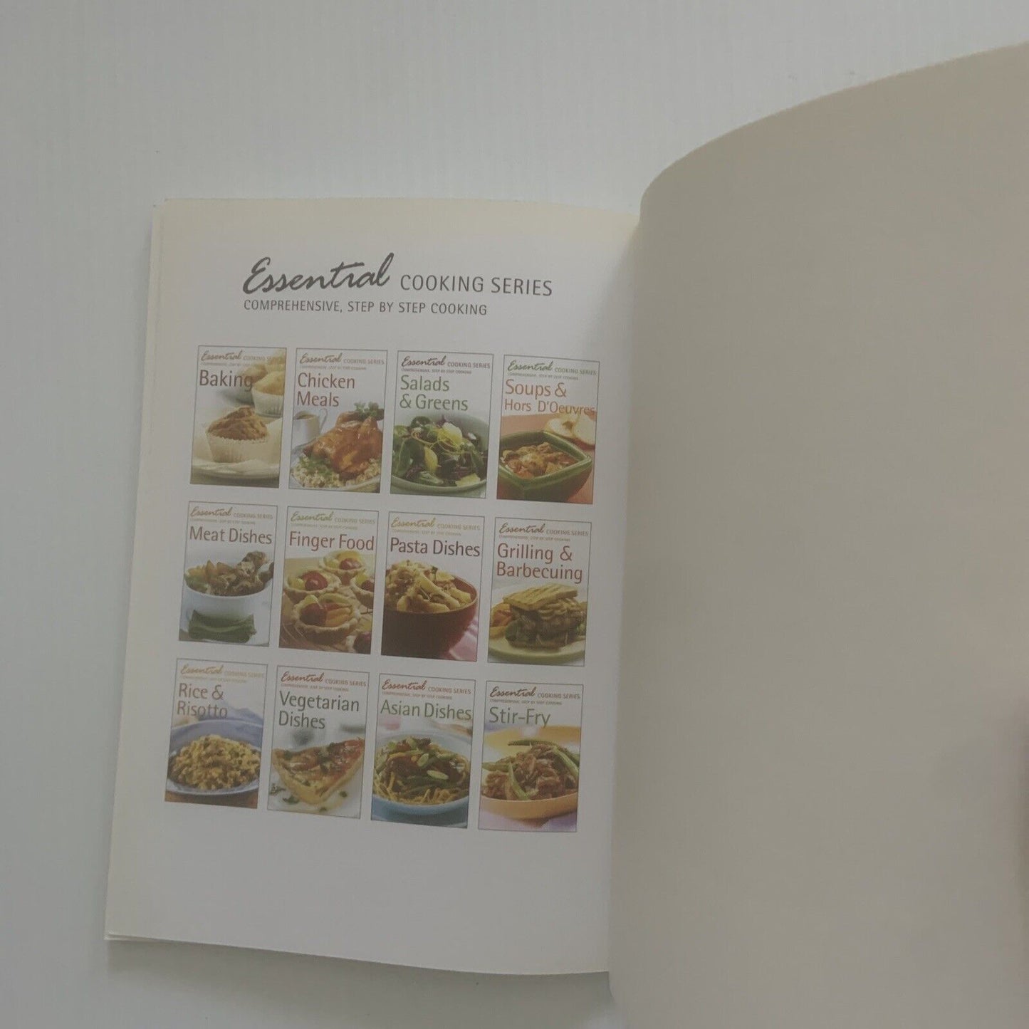 Jody Vassalo VEGETARIAN Essential Cooking Series Comprehensive Step By Step PB