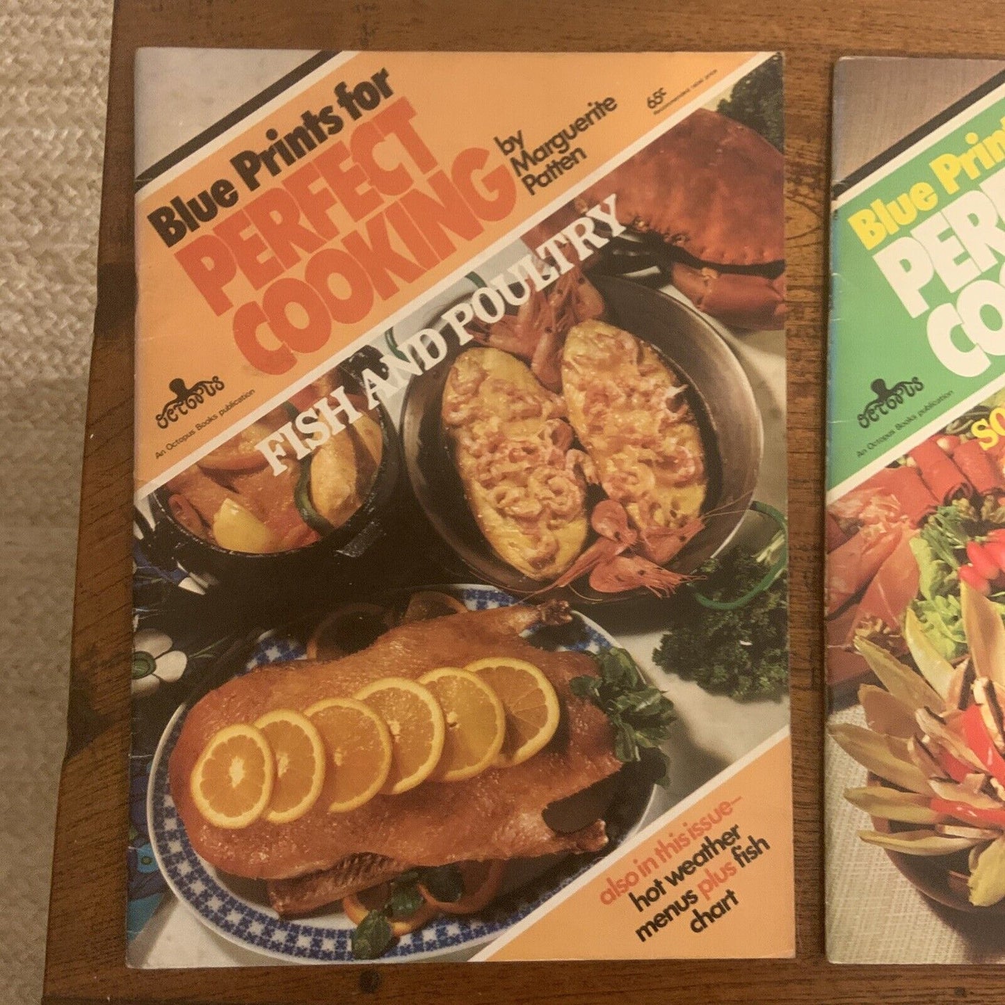 Marguerite Patten BLUE PRINTS FOR PERFECT COOKING Issues 2 6 9 & International