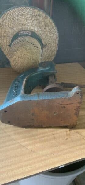 LEVER PRESS A Ornstin Ltd NO2 Vintage Cast Iron Rustic blue steel Heavy