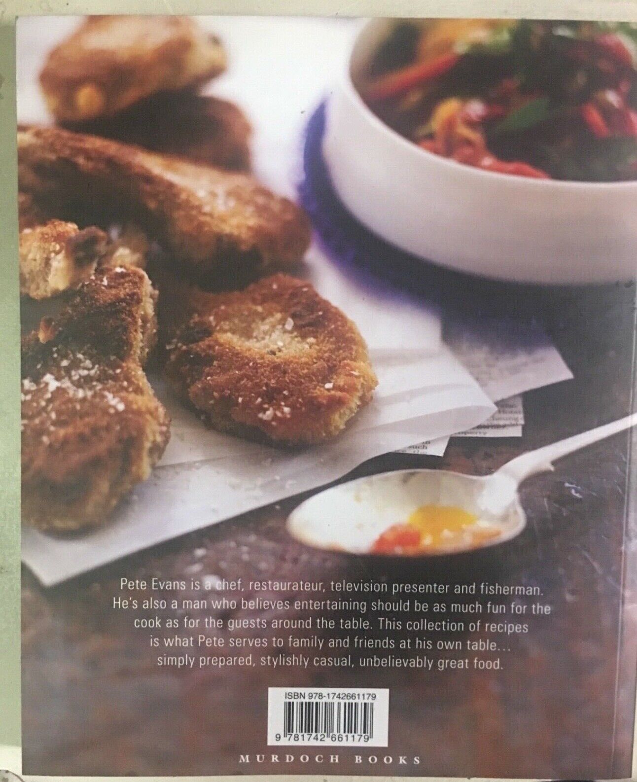 Cookbook PETE EVANS My Table Food with Friends Large PB 2010 Recipes Aussie