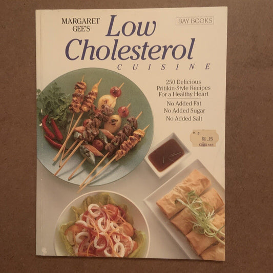 Cookbook Margaret Gee's Low Cholesterol Cuisine PB 250 Pritikin Style Recipes