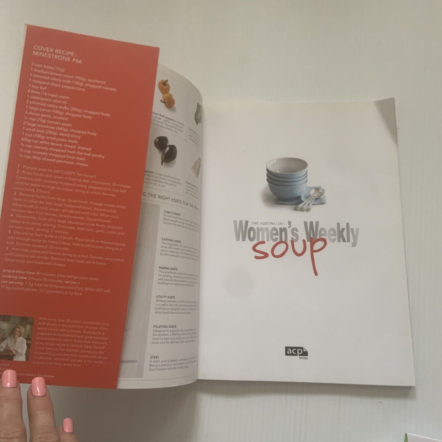 Cookbook SOUP Australian Womens Weekly AWW Cookbook Slow Cooking 2009 Lg PB