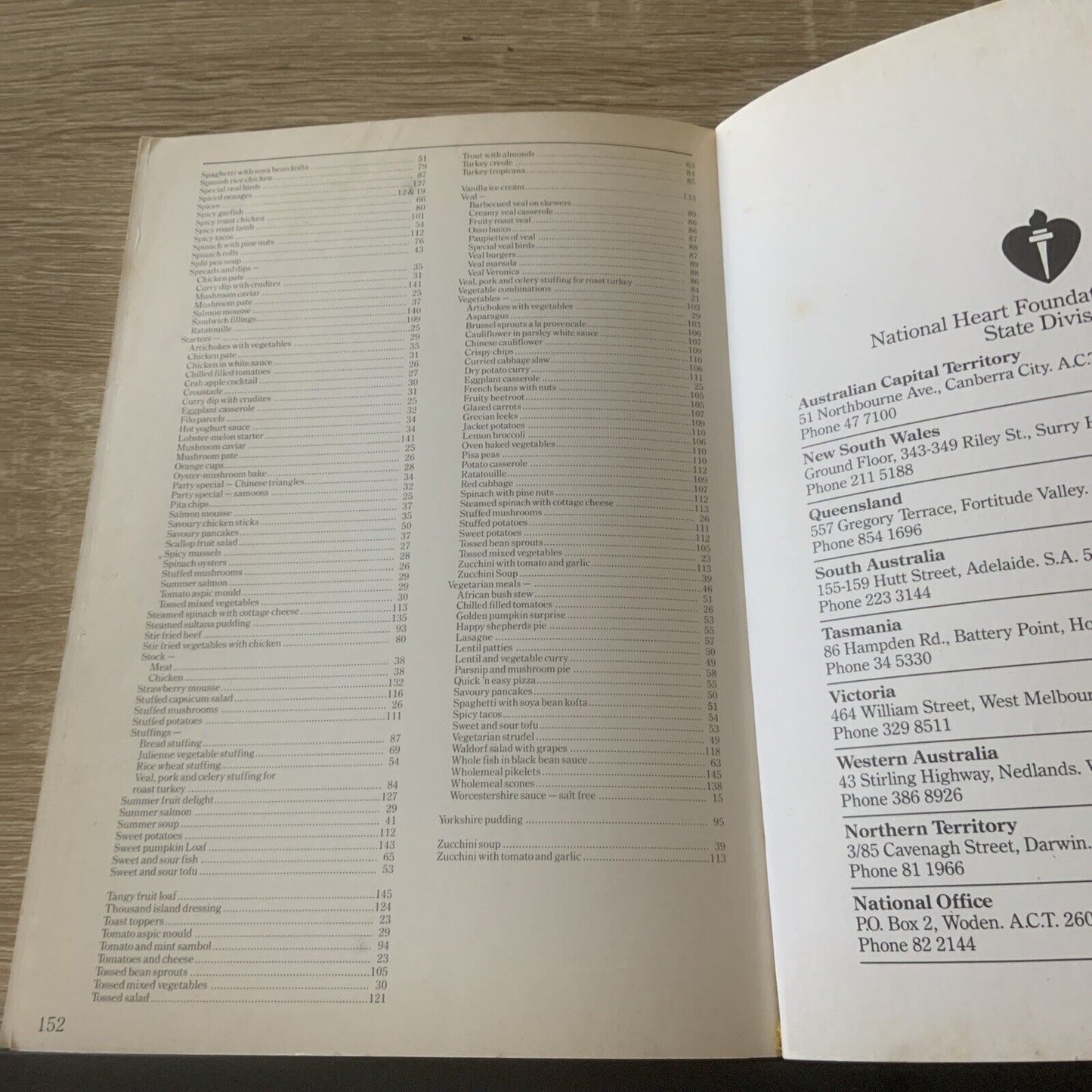 Cookbook AUSTRALIAN HEART FOUNDATION  Healthy Eating Vol II PB Recipes