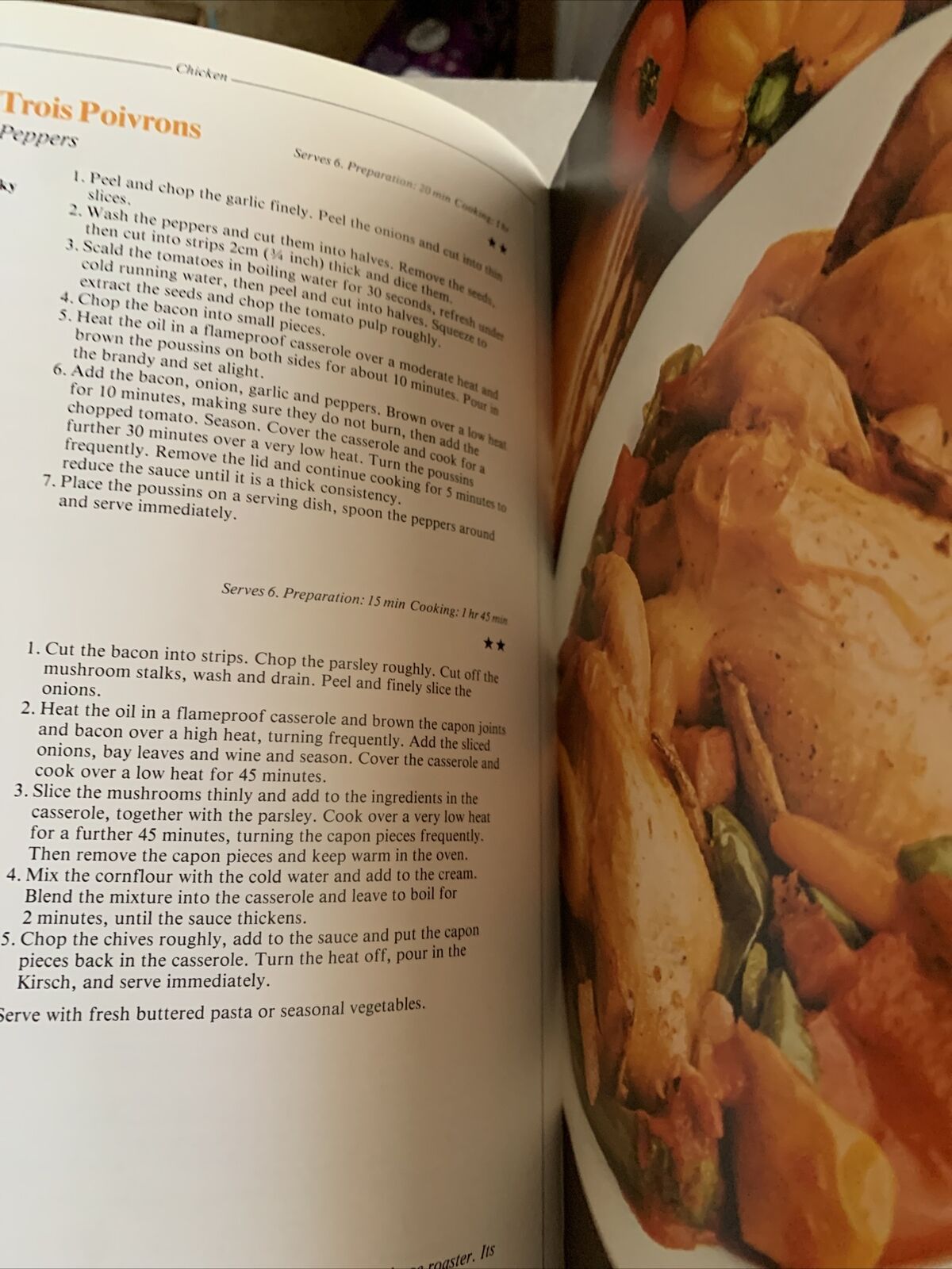 Cookbook CLASSIC FRENCH KITCHEN 4  Tempting Ways With Poultry & Game PB 1981