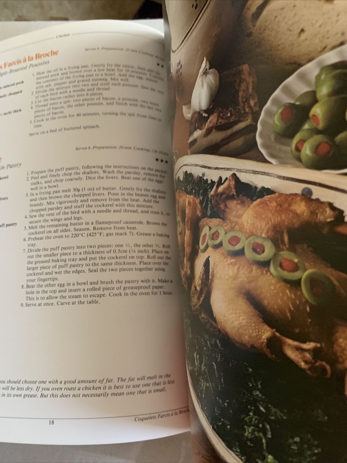 Cookbook CLASSIC FRENCH KITCHEN 4  Tempting Ways With Poultry & Game PB 1981