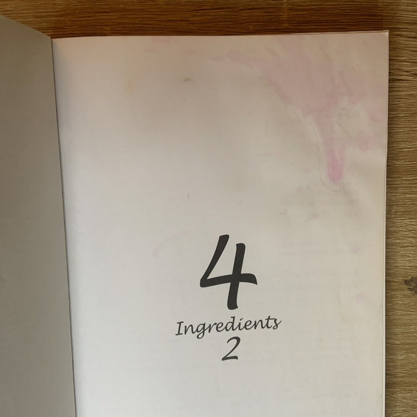 Cookbook 4 INGREDIENTS 2 COOKBOOK 400 Recipes K McCosker R Birmingham PB 2018
