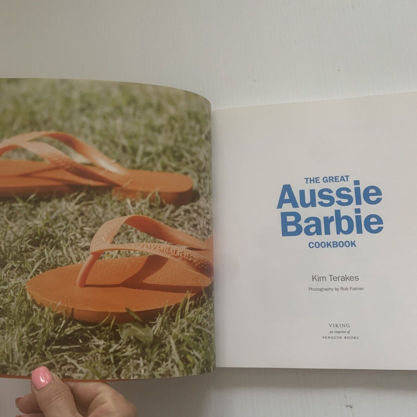 Cookbook THE GREAT AUSSIE BARBIE Kim Terakes BBQ Recipes PB 2007 New