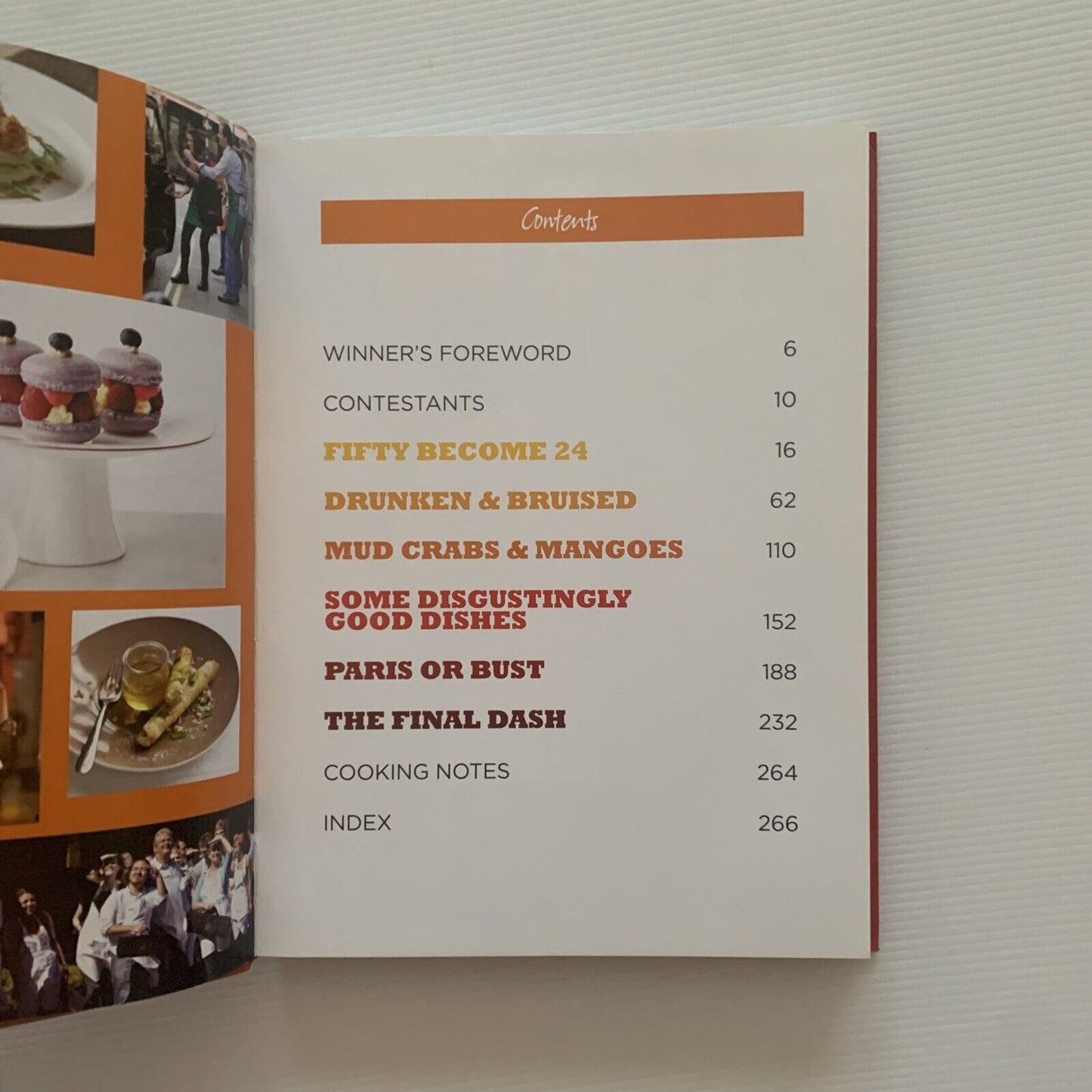 Cookbook MASTERCHEF Australia 2010 Volume Two 2 PB Recipes TV Cooking Series