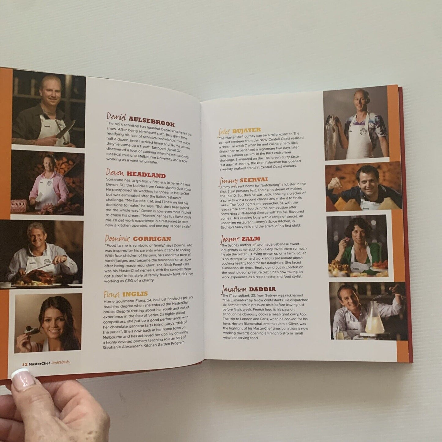 Cookbook MASTERCHEF Australia 2010 Volume Two 2 PB Recipes TV Cooking Series