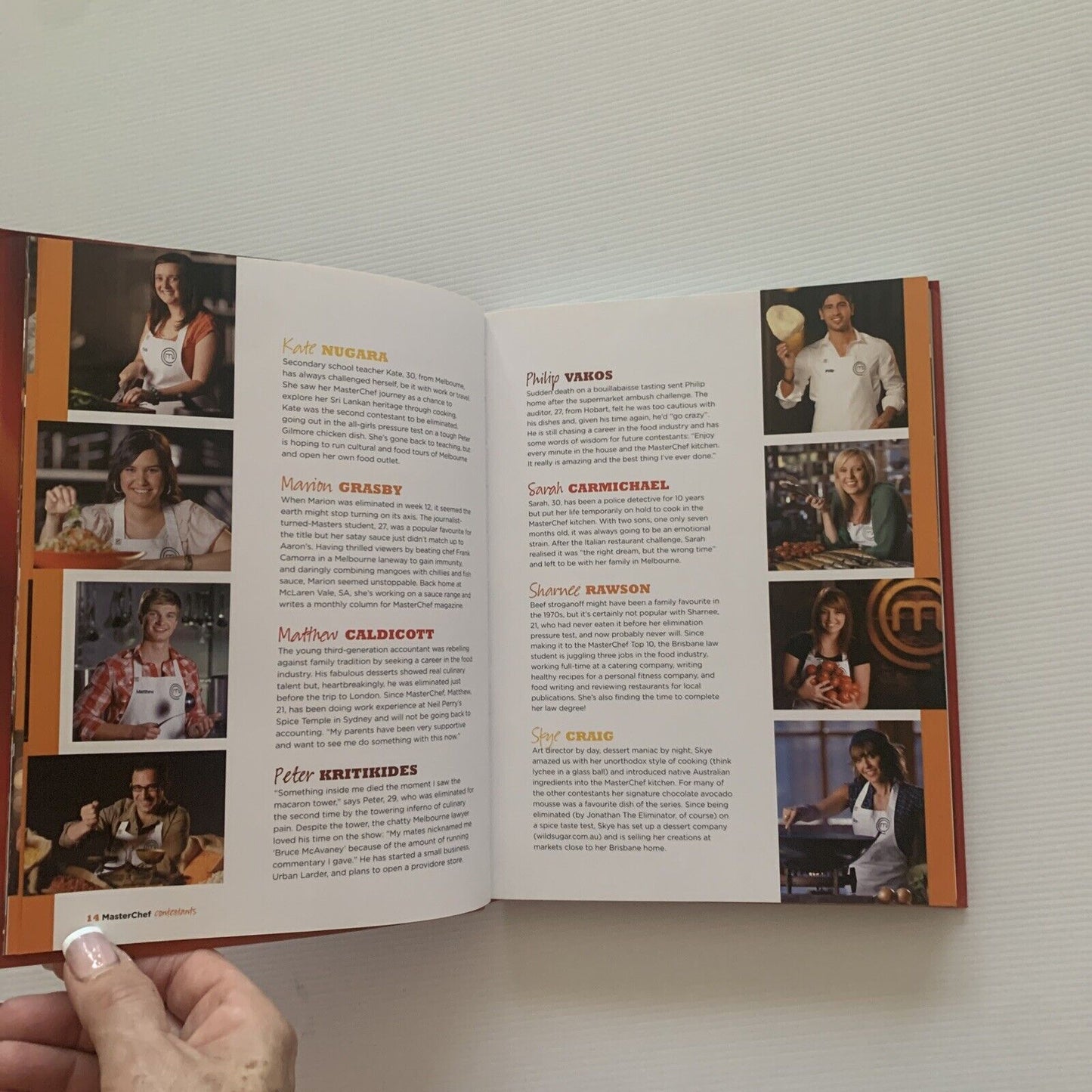 Cookbook MASTERCHEF Australia 2010 Volume Two 2 PB Recipes TV Cooking Series