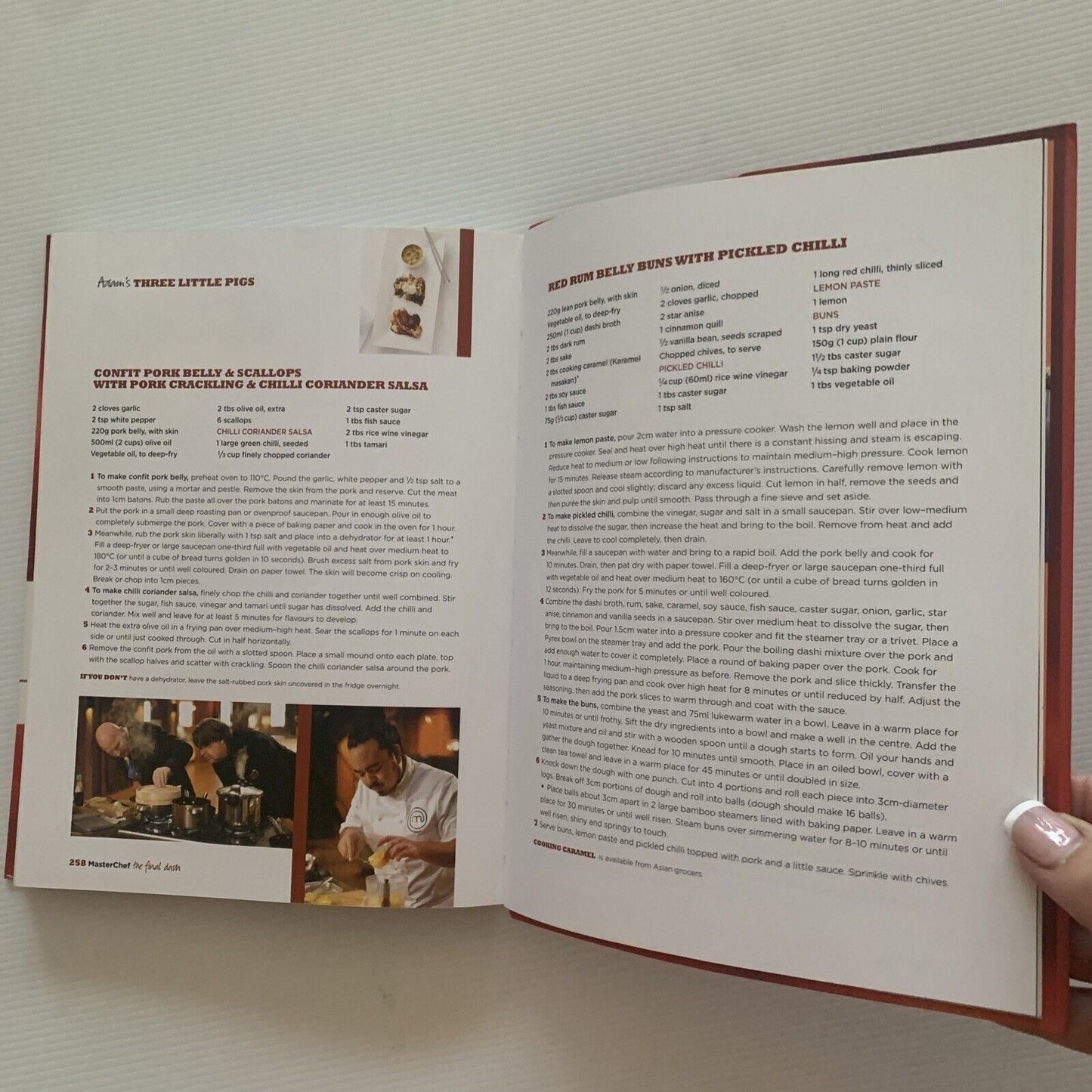 Cookbook MASTERCHEF Australia 2010 Volume Two 2 PB Recipes TV Cooking Series