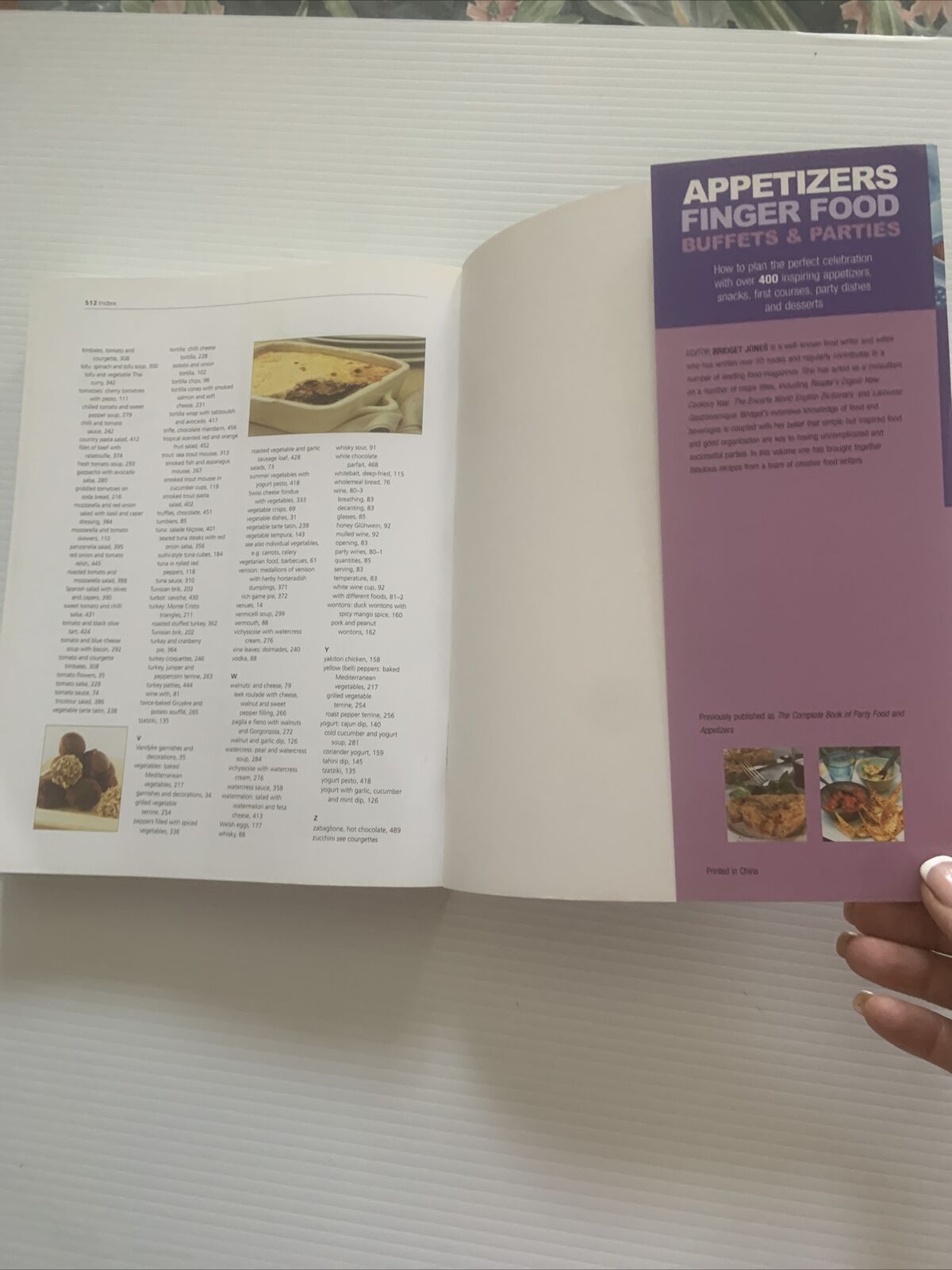 PB Appetizers Finger Food Buffets & Parties Over 400 Recipes Bridget Jones 2010