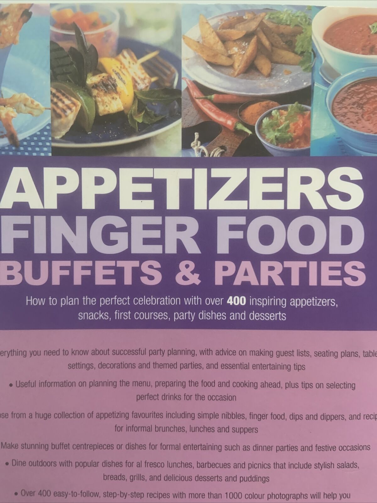 PB Appetizers Finger Food Buffets & Parties Over 400 Recipes Bridget Jones 2010