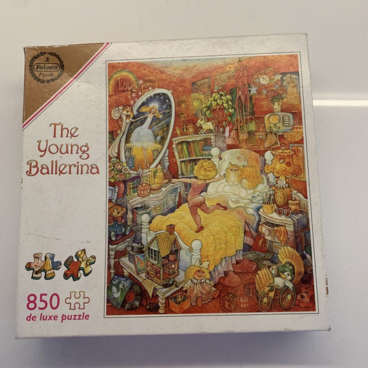 Jigsaw Puzzle FALCON DE LUXE 850 PC Young BALLERINA Bill Bell Sealed Pieces New