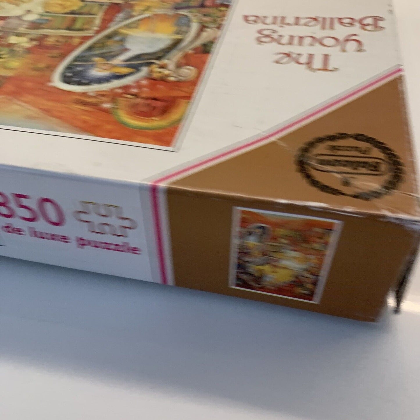 Jigsaw Puzzle FALCON DE LUXE 850 PC Young BALLERINA Bill Bell Sealed Pieces New