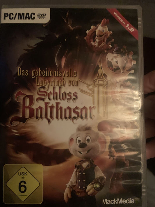 PC Mac Das geheimnisvolle Labyrinth von Schloss Balthasar 2015 DVD Europa Park