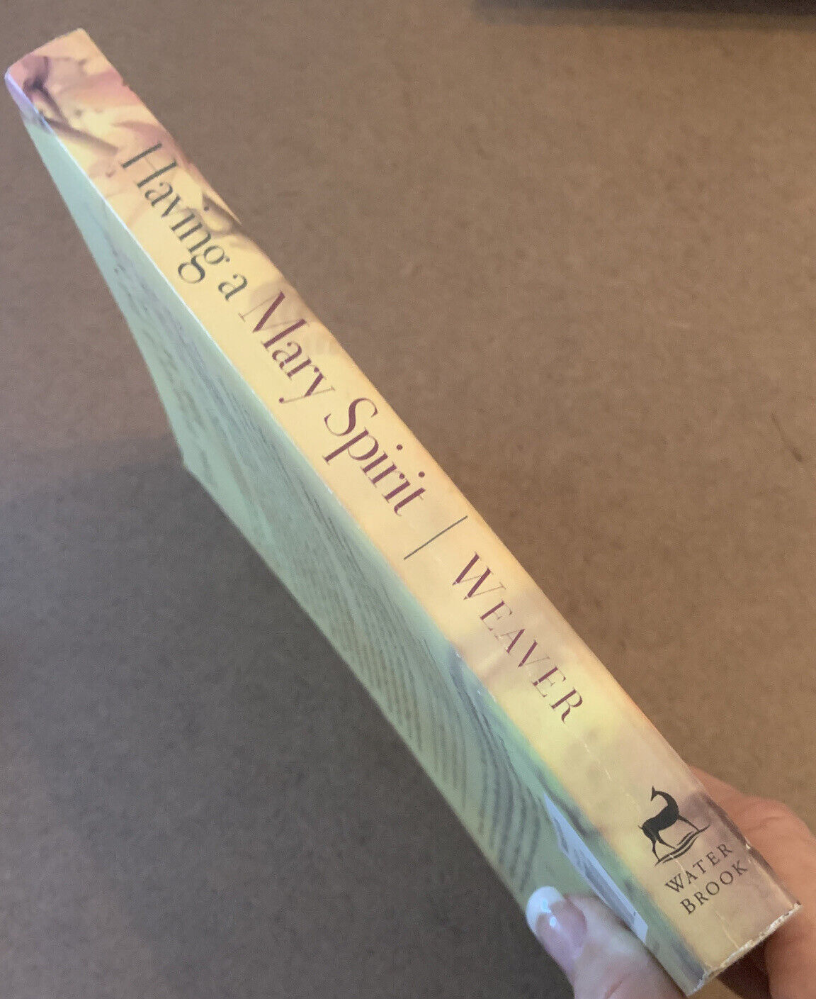 PB Book HAVING A MARY SPIRIT Allowing God To Change Us Joanna WEAVER Inscribed